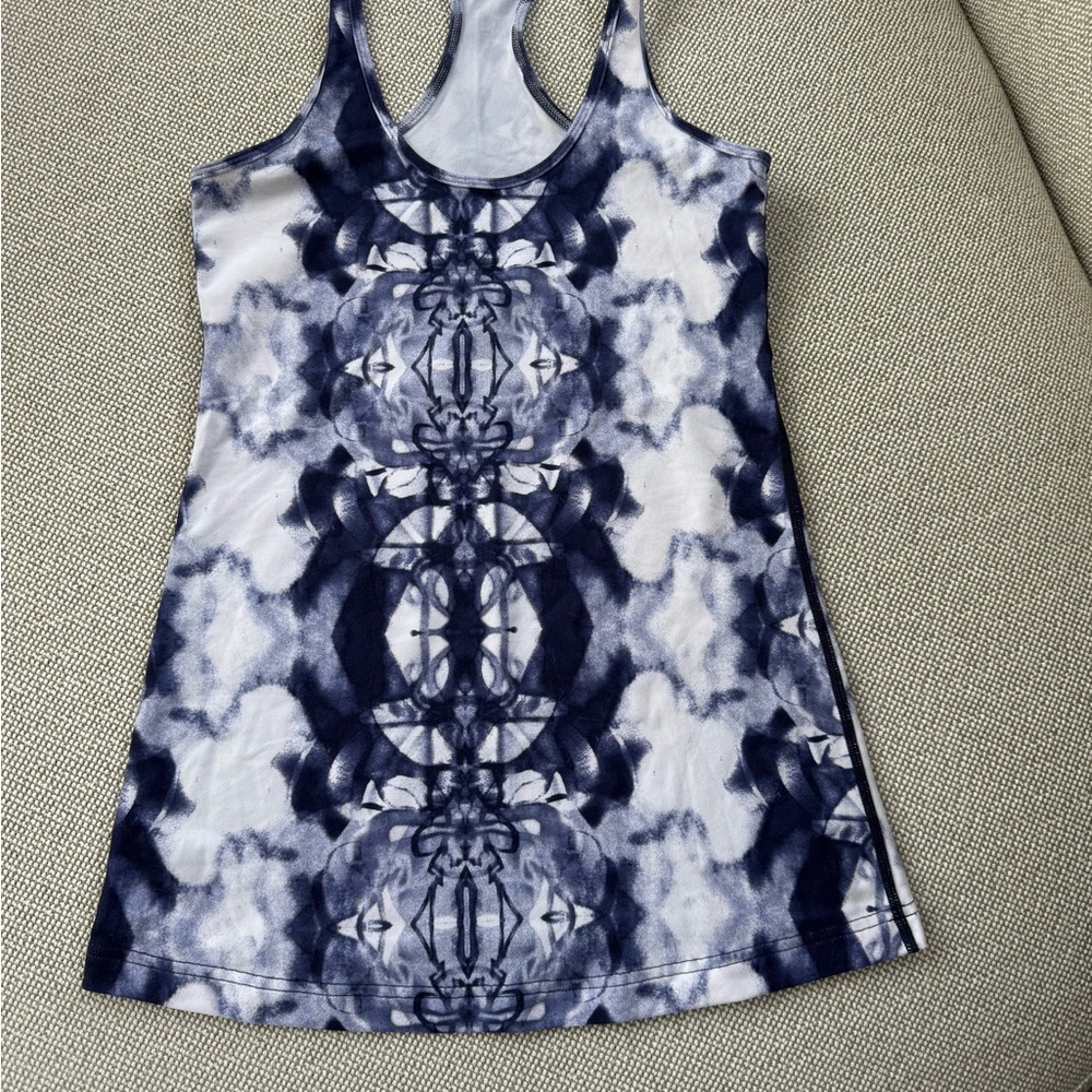 Special Edition Lululemon Athletica Cool Racerback Ink Blot Indigo Navy - Size 6